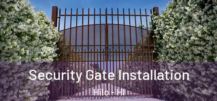 Security Gate Installation Hilo - HI